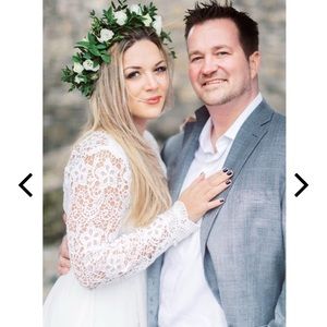 Lulus awaken my love maxi dress XL